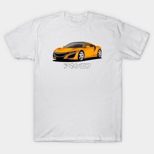 Orange Acura NSX NC1 2012 T-Shirt